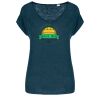 Native Spirit Ladies V Neck Linen T-Shirt Thumbnail